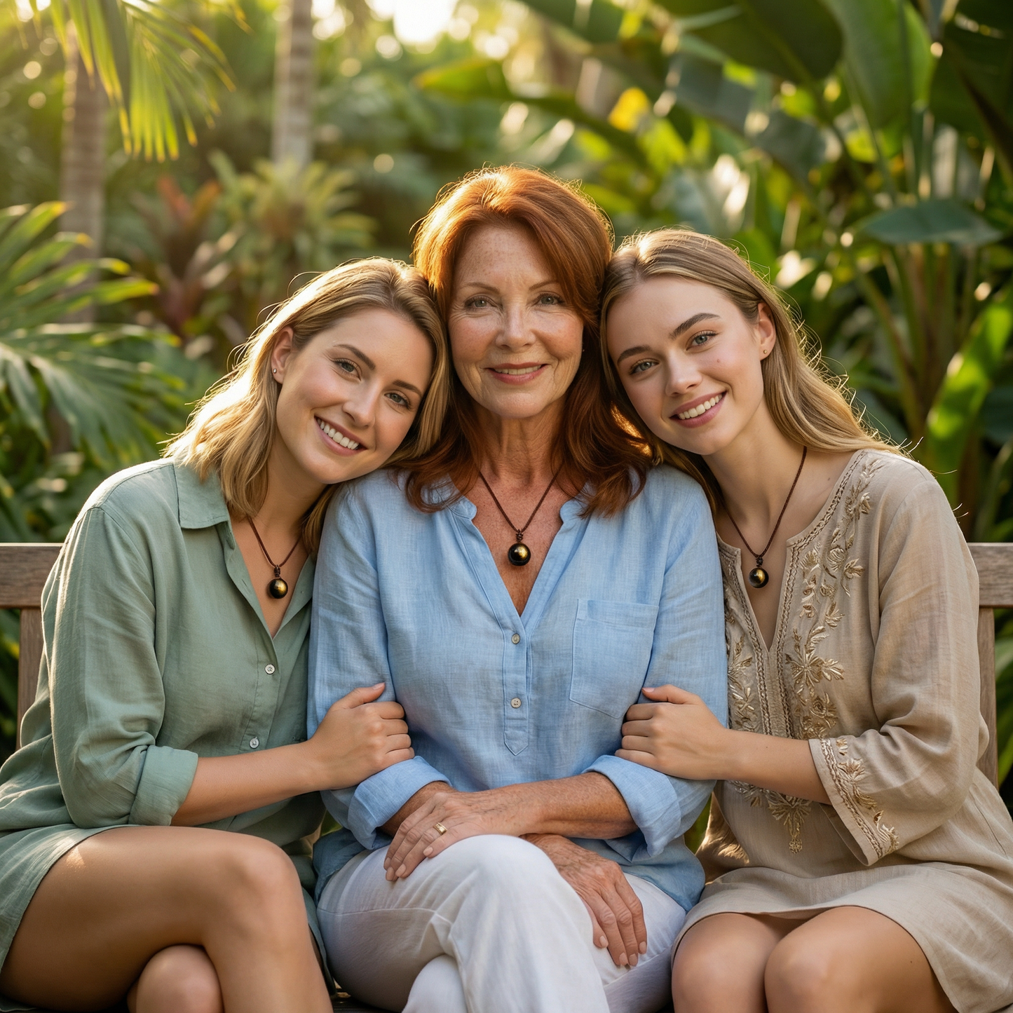 “Keiko” Golden Obsidian Pendant