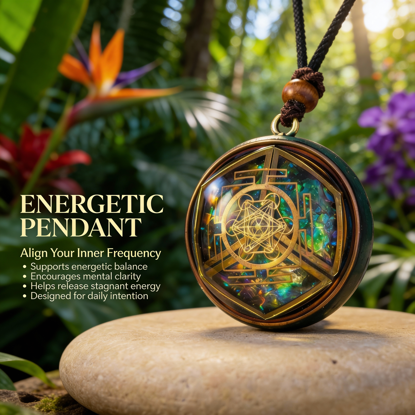 Energetic Pendant “Sacred Alignment”